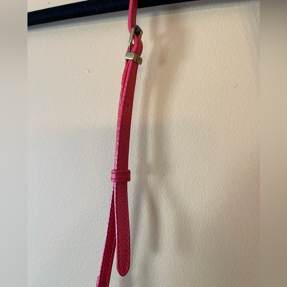 Elliot Lucca Messina Leather Pyramid Fire 3 Zip Crossbody Bag - Picture 8 of 15